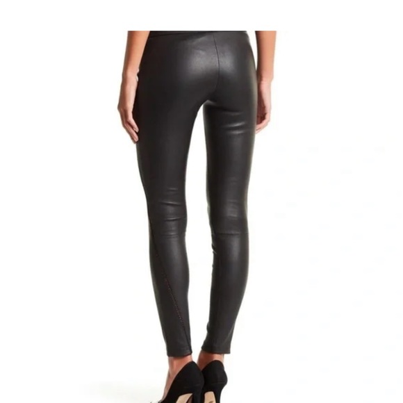 David Lerner NWT 100 percent lamb leather pants. Size small - Picture 2 of 9